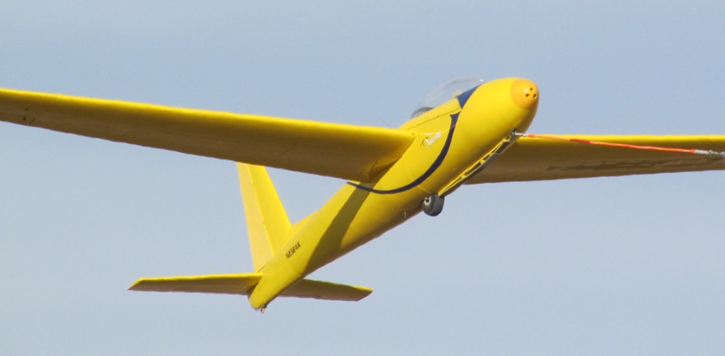 2-32 Winch launch, November 2014